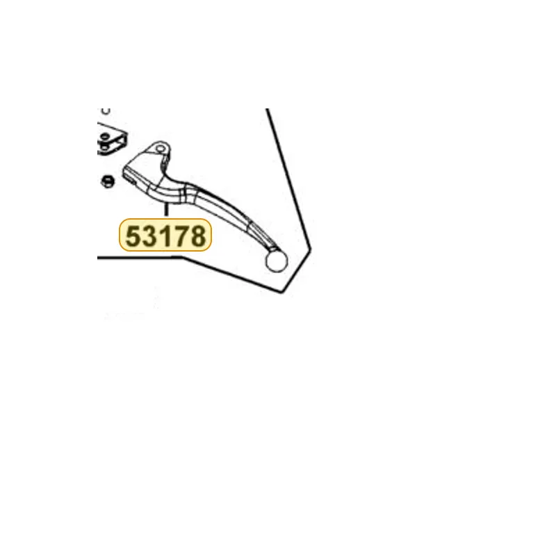 53178-LFG3-BA0 LEVER — diagram cutout