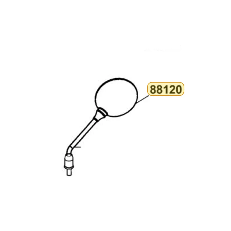 88120-ACK5-M30 "MIRROR ASSY., L BACK" — diagram cutout