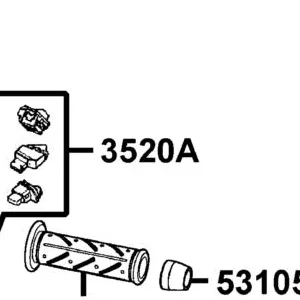 3520A-LGB5-E11 SW ASSY LH HANDLE COMP — diagram cutout