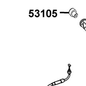 53105-KNBN-C00 END STRG HANDLE — diagram cutout