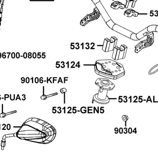 53125-GEN5-C00 COLLAR HANDLE SET — diagram cutout