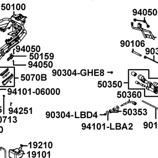 90304-GHE8-C00 NUT U 10MM (C) — diagram cutout