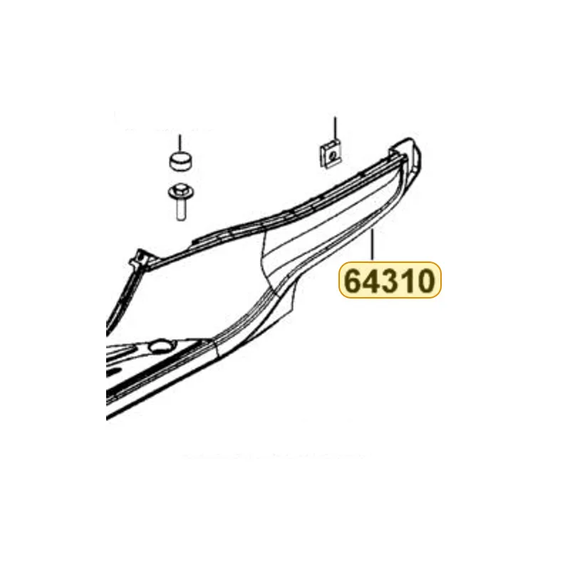 64310-AAA8-BA0-N1R "FLOOR, PANEL" — diagram cutout