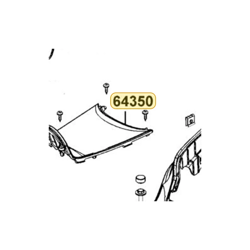 64350-AAA8-BA0-N1R "COVER, PANEL FLOOR" — diagram cutout