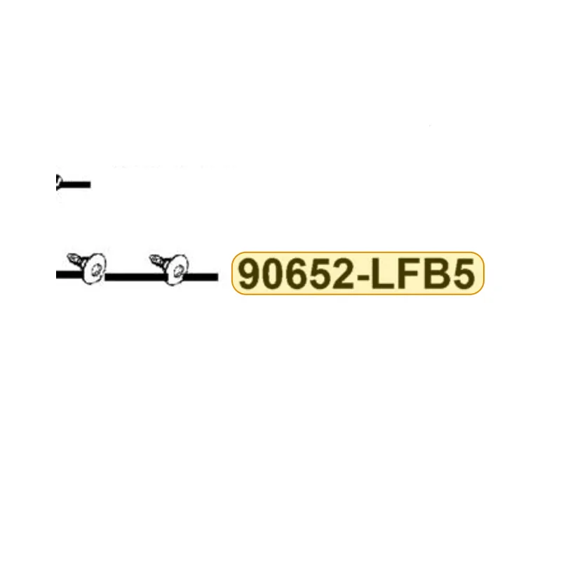 90652-LFB5-C00 CLIP MUDGUARD — diagram cutout
