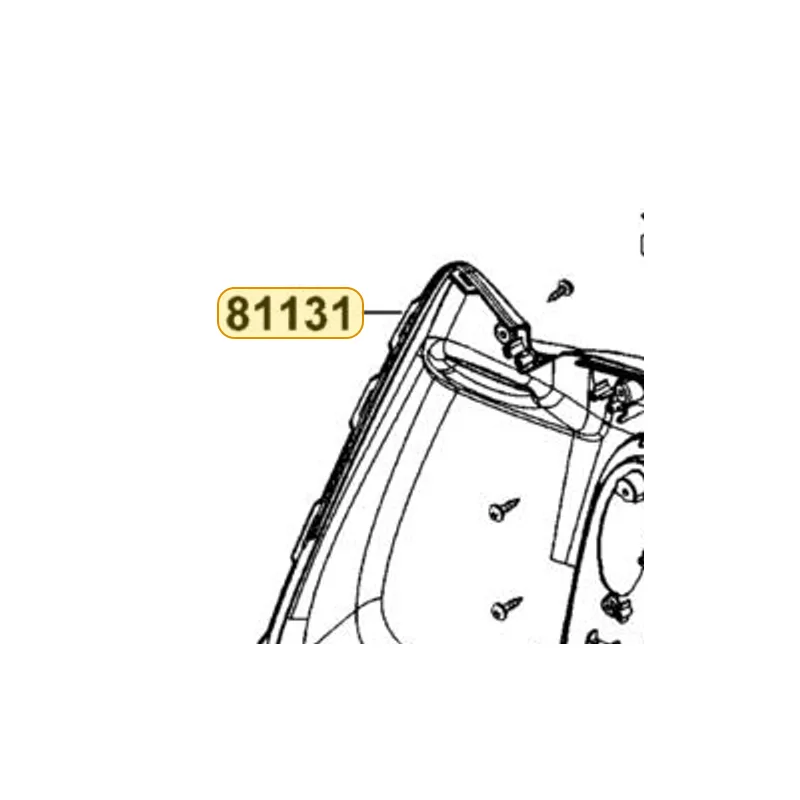 81131-ADE1-900-1DP LEG SHIELD UP — diagram cutout