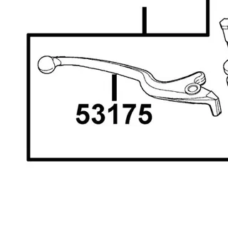 53175-LDC8-E10-M3A LEVER R STRG HNDL — diagram cutout