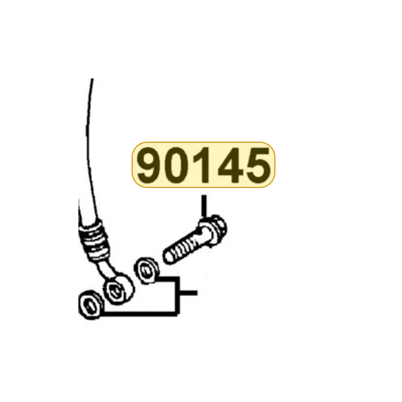 90145-9A61-C00 OIL BOLT 10*22 — diagram cutout