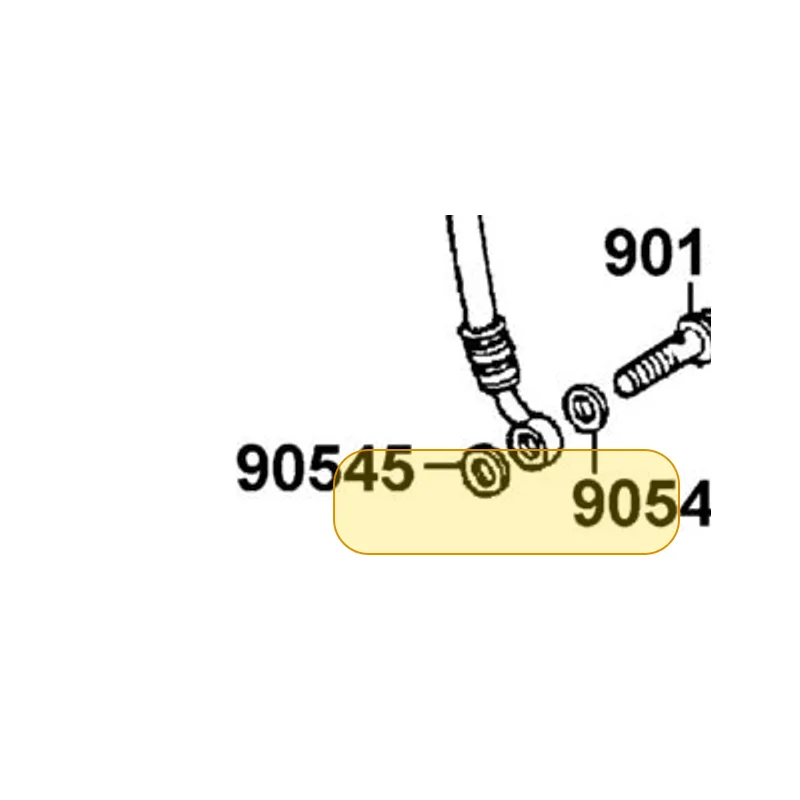 90545-3L00-C00 WASHER OIL BOLT — diagram cutout