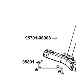 95701-06008-07G BOLT FLANGE 6X8(KG) — diagram cutout