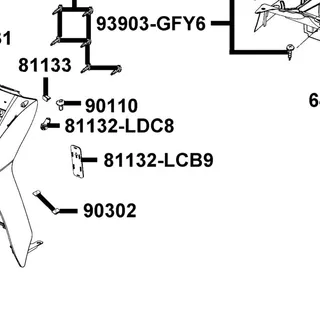 81132-LCB9-C10-N1R LID LEG SHIELD — diagram cutout