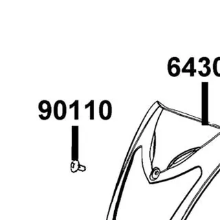 90110-GLW0-C00 SCREW SPECIAL 6*14(CR) — diagram cutout