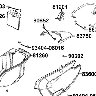 90111-06016-07G BOLT FLANGE 6*16 (K) — diagram cutout