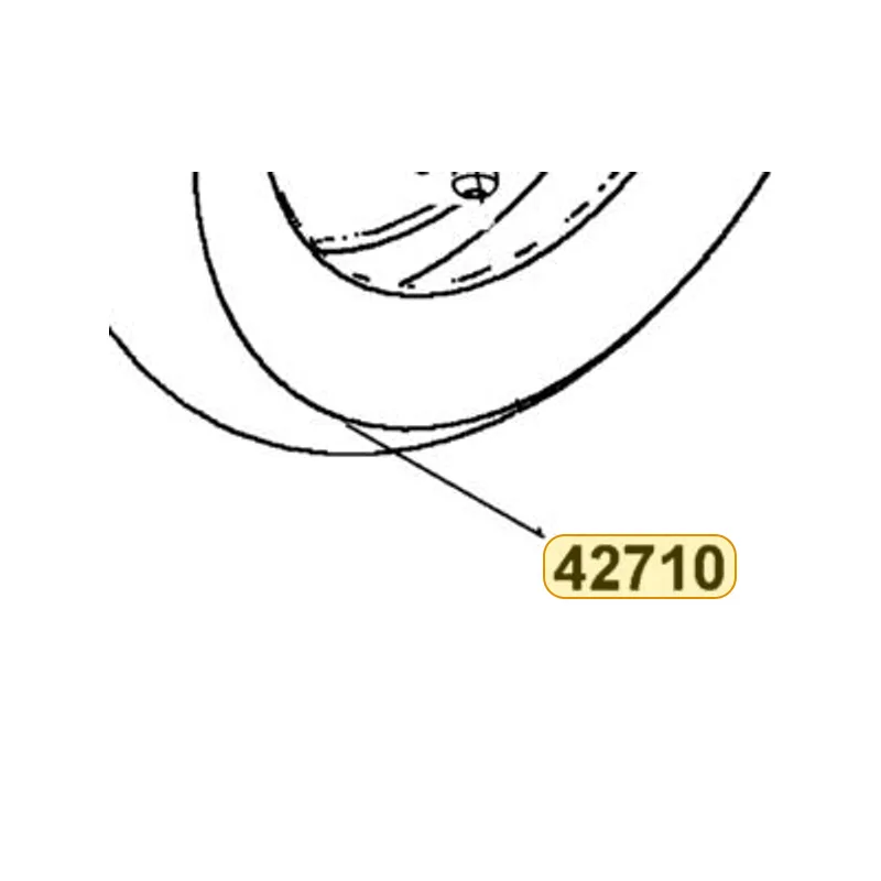 42710-ACK5-M3A TIRE ASSY RR — diagram cutout