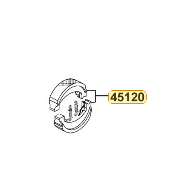 45120-ACK5-BA0 SHOE COMP BRAKE — diagram cutout