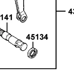 45134-2L50-001 BRAKE CAM DUST SEAL — diagram cutout