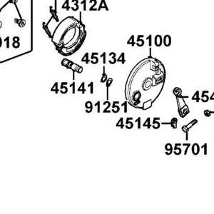 91251-GHC8-004 SEAL OIL 41*51*5 — diagram cutout