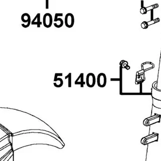 51400-LDF7-E10 FORK ASSY FR R — diagram cutout