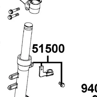 51500-LDF7-E10 FORK ASSY FR L — diagram cutout