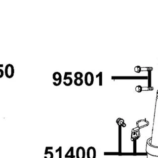 95801-08040-08 BOLT FLANGE 8*40 (C) — diagram cutout