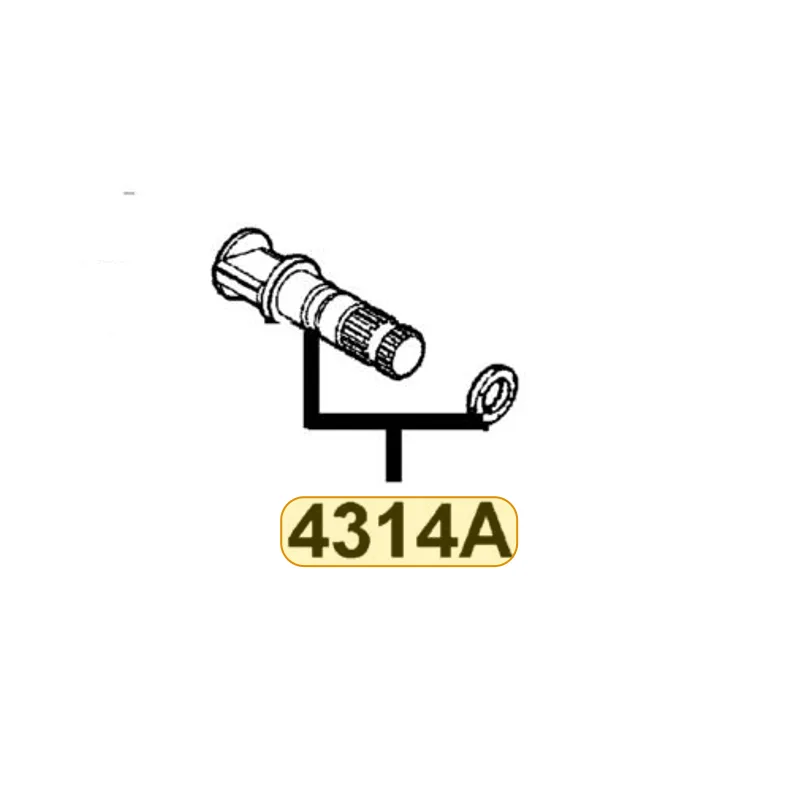 4314A-KKD6-E00 CAM ASSY RR BRAKE — diagram cutout