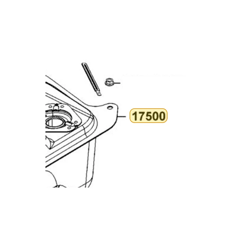 17500-ACK5-M30 TANK COMP., FUEL — diagram cutout