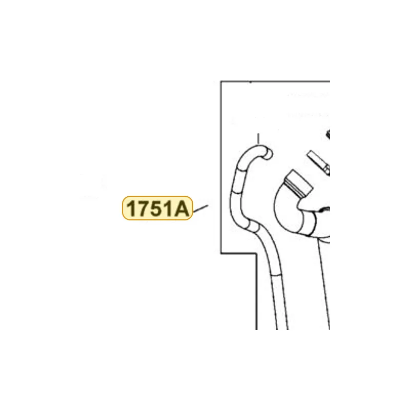 1751A-ACK5-M30 FUEL PIPE ASSY. — diagram cutout
