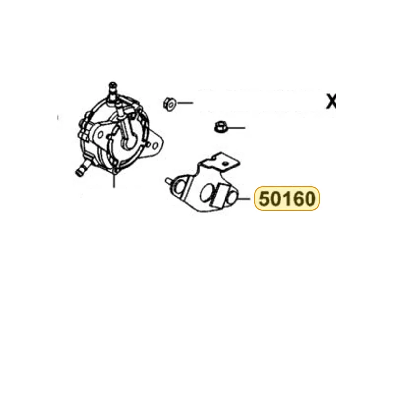 50160-LEH2-BA0 "STAY, FUEL PUMP" — diagram cutout