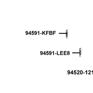 94591-KFBF-900 CLIP 2*70 — diagram cutout