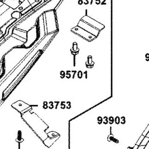 95701-06012-08G BOLT FLANGE 6*12 (C) — diagram cutout