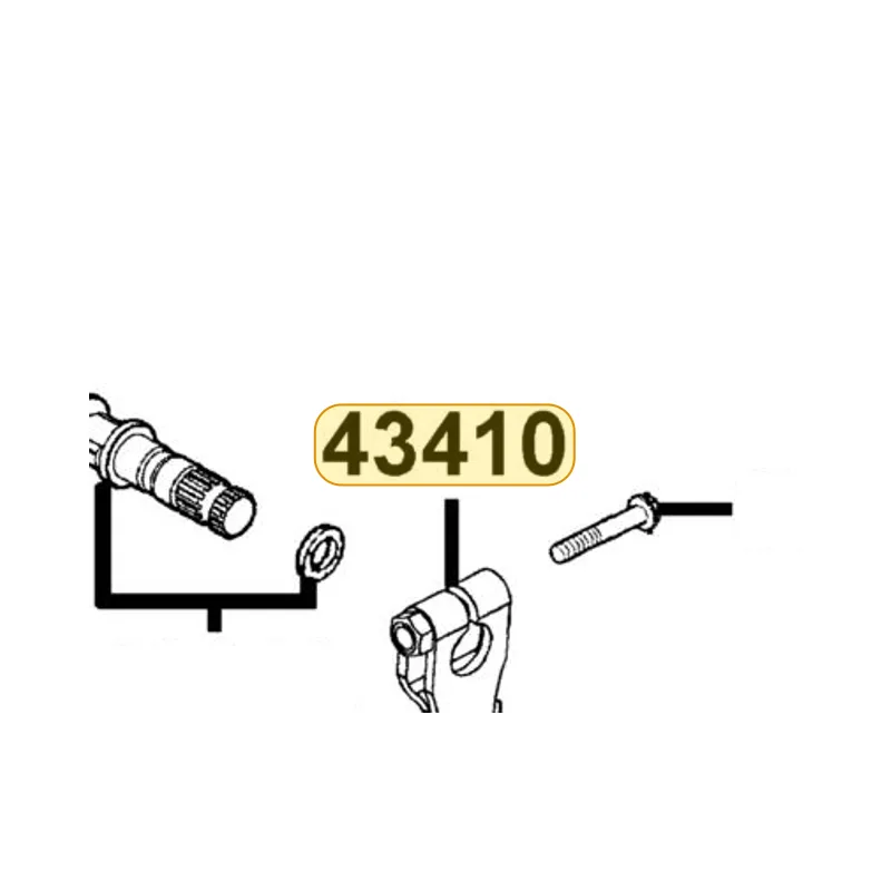 43410-KEC4-900 ARM COMP RR BRAKE — diagram cutout