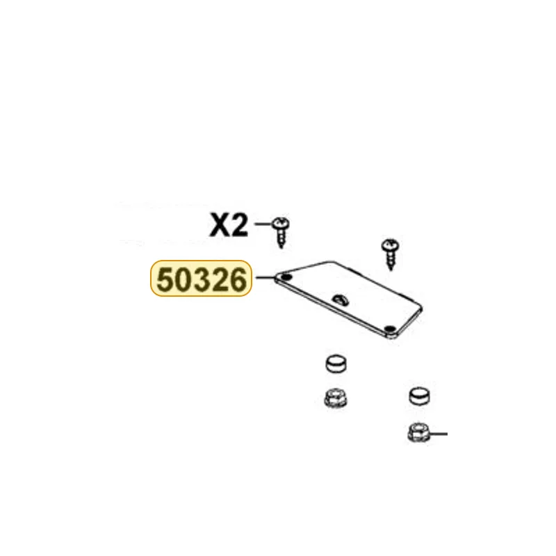 50326-LEH2-B50-N1R "COVER, BATTERY" — diagram cutout