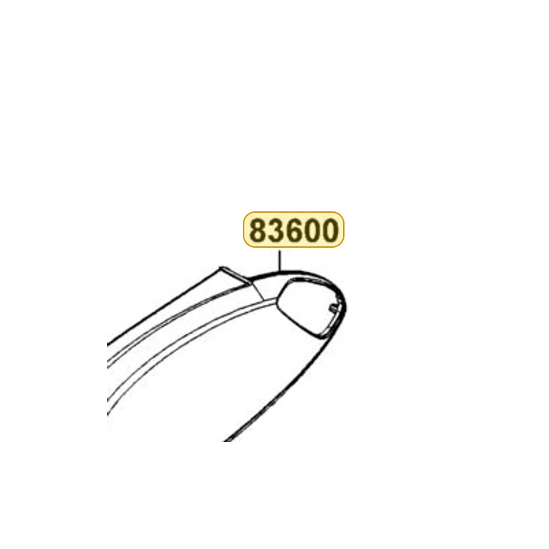 83600-AAA8-BA0-1DP "COVER, L BODY" — diagram cutout