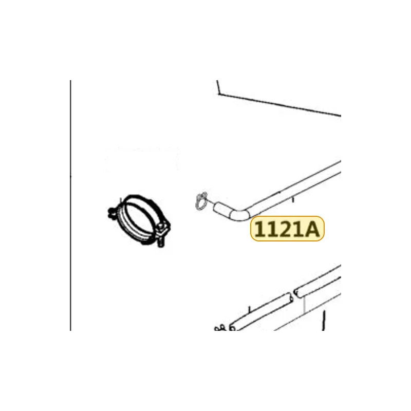 1121A-ACK5-BA0 "TUBE ASSY, BREATHER" — diagram cutout