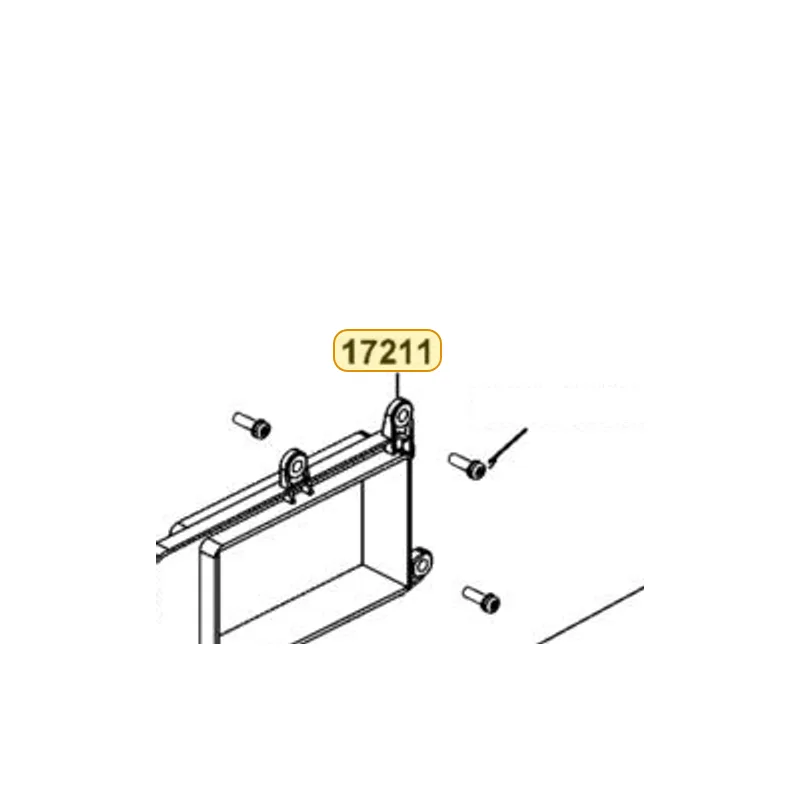 17211-ACK5-BA0 "ELEMENT COMP., AIR/C" — diagram cutout