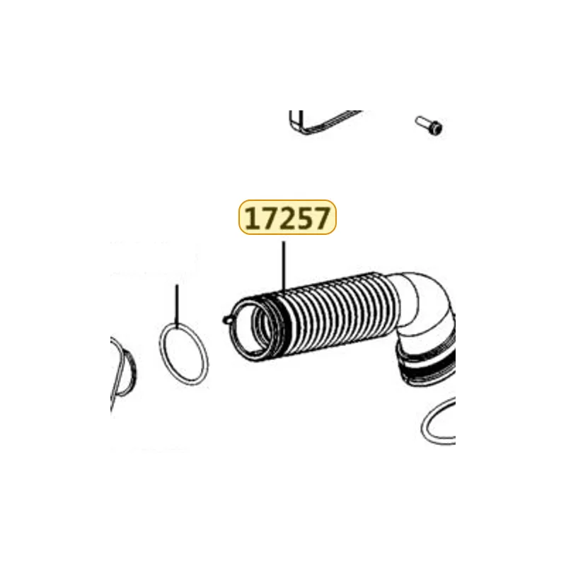 17257-ACK5-BA0 "DUCT, AIR/C CHAMBER" — diagram cutout