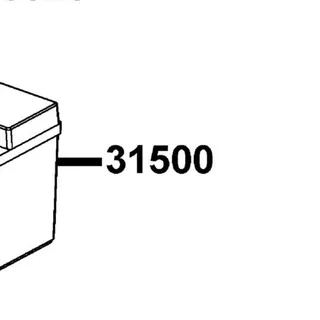 31500-ALC8-EZ0 YT7A-4 BATTERY — diagram cutout