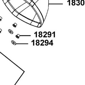 18294-KEBE-900 PACKING PROTECTOR — diagram cutout
