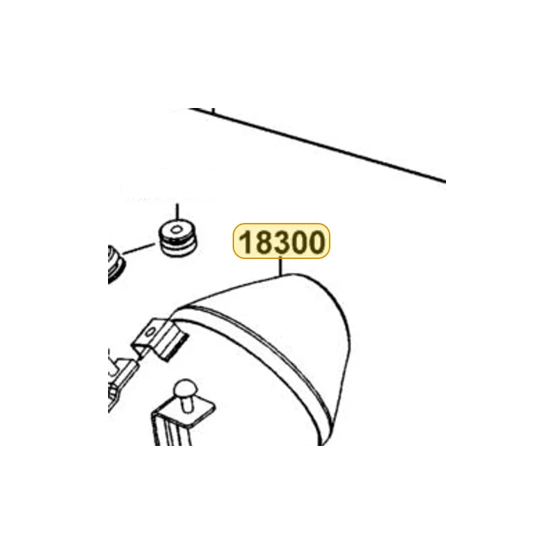 18300-ACK5-M30 "MUFFLER COMP., EXH." — diagram cutout