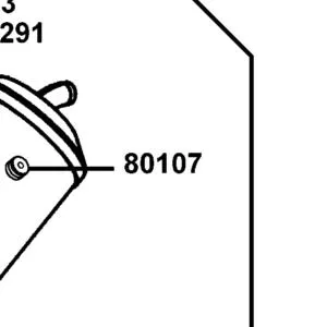 80107-KHLH-900 RUBBER A RR FENDER — diagram cutout
