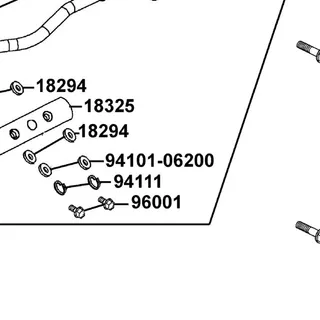 94101-06200 WASHER PLAIN 6MM — diagram cutout