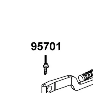 95701-06022-07 BOLT FLANGE 6*22 — diagram cutout