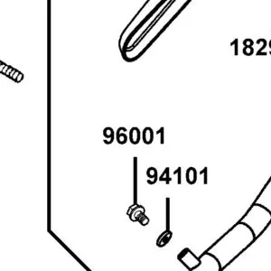96001-06008-07 BOLT FLANGE 6X8 — diagram cutout