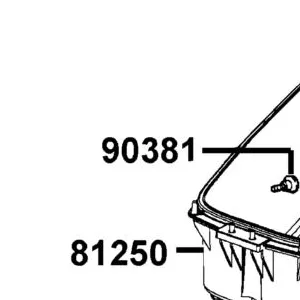 90381-GEZ5-C00 SCREW SPECIAL 6*17 — diagram cutout