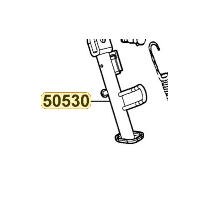 50530-AAA8-BA0 BAR SIDE STAND — diagram cutout
