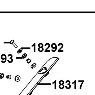 18292-KEBE-C00 PACKING PROTECTOR — diagram cutout