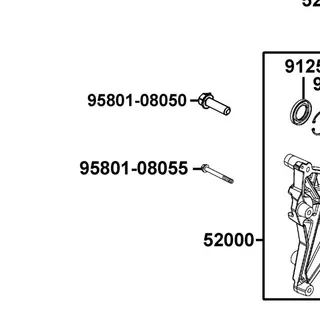 95801-08050-07G BOLT FLANGE 8*50(G) — diagram cutout