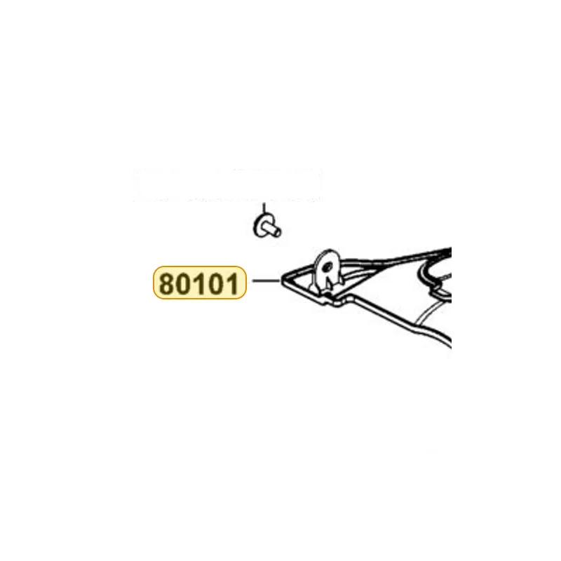 80101-ACK5-BA0 "FENDER, RR. INNER" — diagram cutout