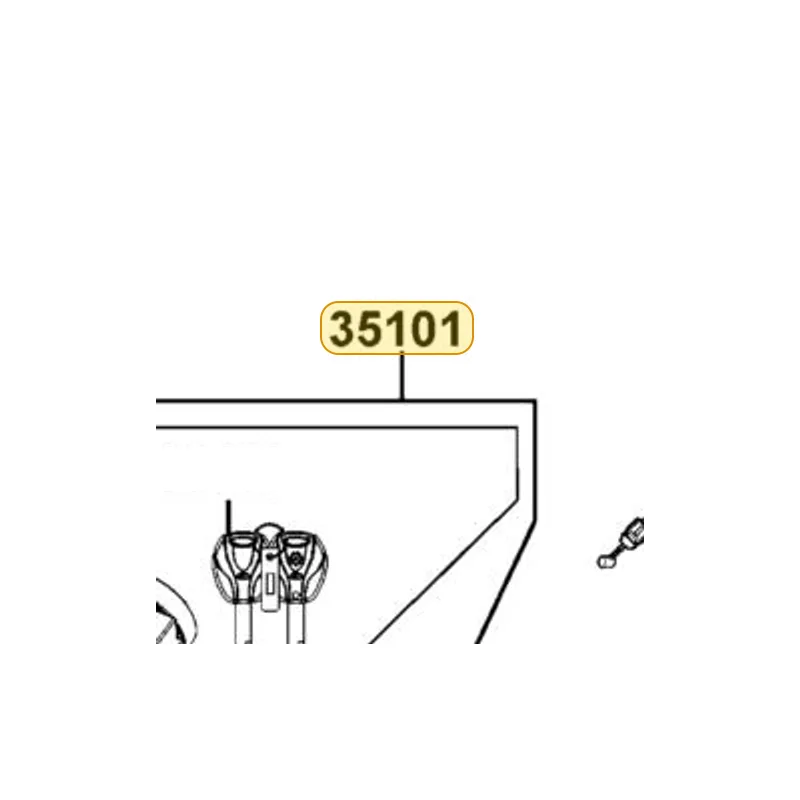 35101-AAA8-BA0 SW COMB LOCK — diagram cutout