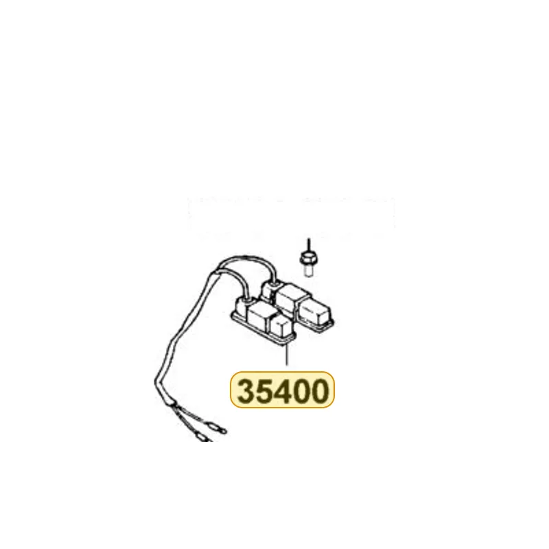35400-GAR1-951 RESISTOR COMP — diagram cutout